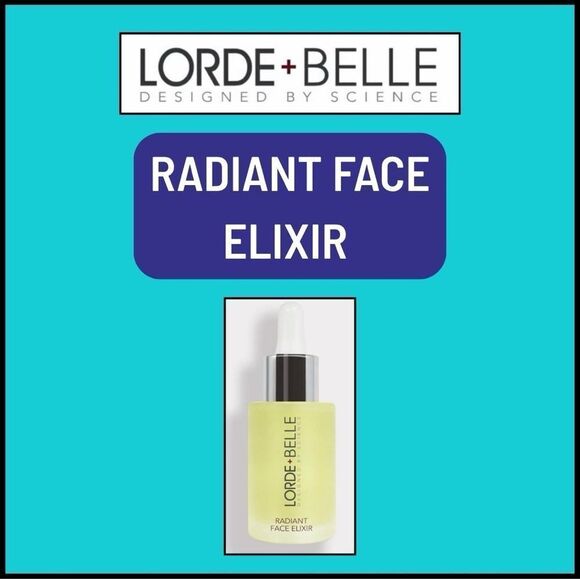 NIB Lorde + Belle RADIANT FACE ELIXER - Light Antioxidant Face Oil - MSRP $69 - Picture 1 of 11